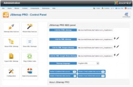 JSitemap Pro rus генератор карты сайта компонент Joomla