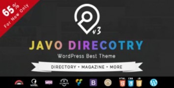 Javo Directory адаптивный шаблон тема wordpress