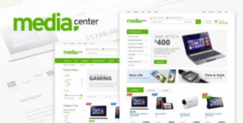 MediaCenter адаптивный шаблон тема wordpress