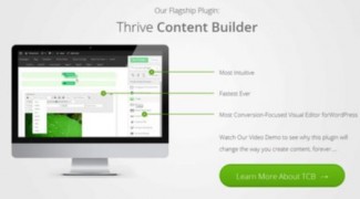 Thrive Content Builder плагин визуальный редактор wordpress