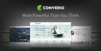 Converio адаптивный шаблон тема wordpress