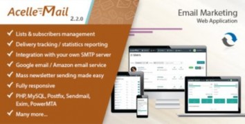 Acelle Mail скрипт почтовой рассылки