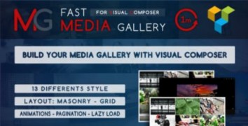 Fast Media Gallery For Visual Composer плагин wordpress