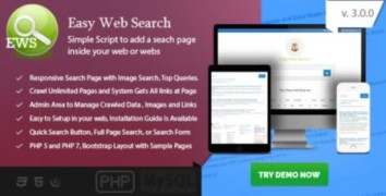 Easy Web Search скрипт поисковой системы