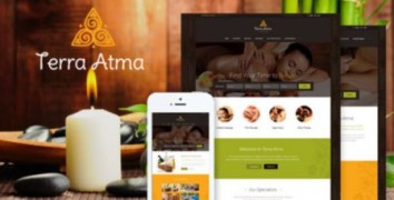 Terra Atma адаптивный шаблон тема wordpress