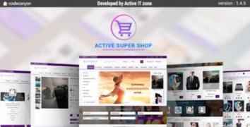 Active Super Shop скрипт интернет магазина