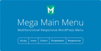 Mega Main Menu плагин мега-меню wordpress