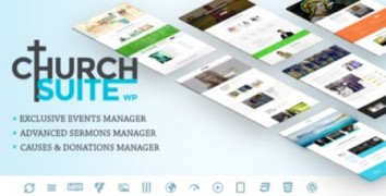 Church Suite адаптивный шаблон тема wordpress
