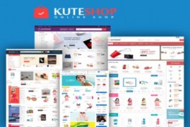 Kute Shop адаптивный шаблон тема wordpress