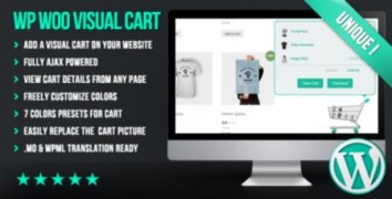 WP Woo Visual Cart плагин корзины wordpress