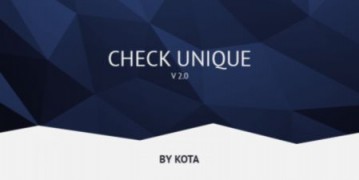 Check Unique модуль DLE проверка уникальности текста