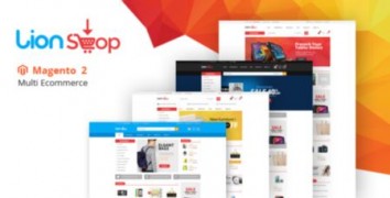 Lion адаптивный шаблон Magent