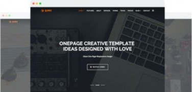 Qubic адаптивный шаблон joomla