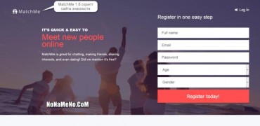 MatchMe 1.8 скрипт сайта знакомств