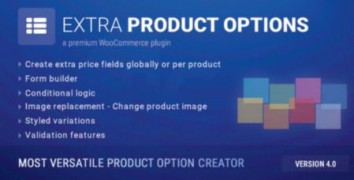 Extra Product Options woocommerce плагин wordpress