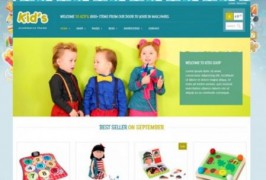 KIDS SHOP адаптивный шаблон тема wordpress