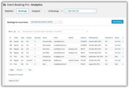 Event Booking Pro плагин wordpress