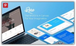 Rare адаптивный шаблон тема wordpress