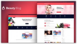 BeautyBlog отзывчивый шаблон wordpress
