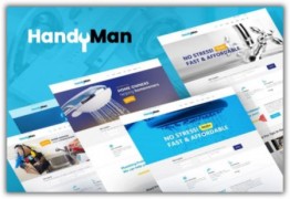 Handyman отзывчивый шаблон wordpress