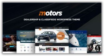 Motors отзывчивый автомобильный шаблон wordpress