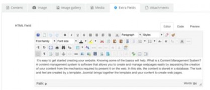 JCE Content Editor rus визуальный редактор joomla
