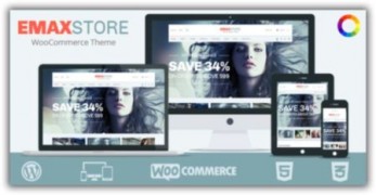eMaxStore отзывчивый шаблон тема wordpress