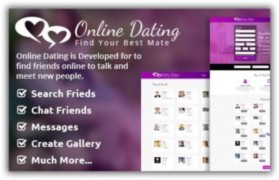Online Dating скрипт сайта знакомств