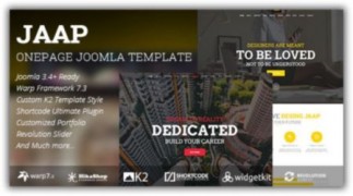 Jaap отзывчивый шаблон joomla