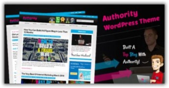 Authority отзывчивый шаблон wordpress