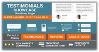 Testimonials Showcase плагин wordpress