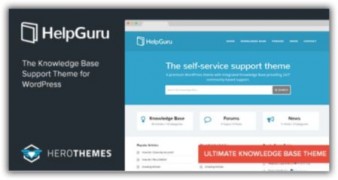 HelpGuru отзывчивый шаблон тема wordpress