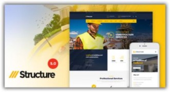 Structure отзывчивый шаблон тема wordpress