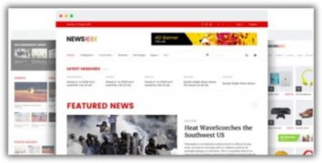 News365 отзывчивый шаблон joomla