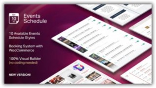 Events Schedule плагин расписание событий wordpress