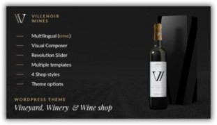 Villenoir отзывчивый шаблон тема wordpress