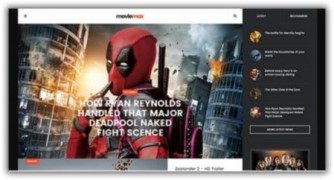 JA Moviemax шаблон кино сайта joomla