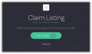 Claim Listing for WP Job Manager плагин wordpress