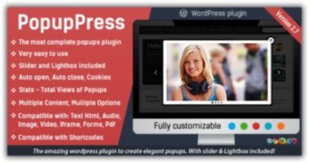 PopupPress плагин всплывающие окна wordpress