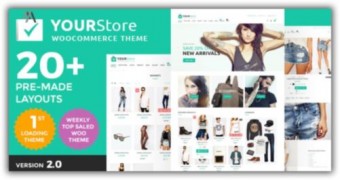 YourStore адаптивный шаблон wordpress