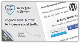 Social Locker плагин социальный замок wordpress