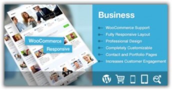 Business адаптивный шаблон тема wordpress