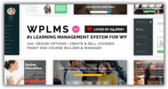 WPLMS отзывчивый шаблон тема wordpress