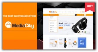 MediaCity отзывчивый шаблон Magento