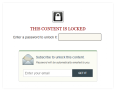 ContentLock скрипт блокировки контента