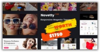 Novetty адаптивный шаблон Magento