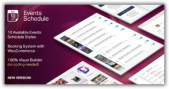 Events Schedule плагин wordpress