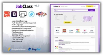JobClass скрипт портала работы с геолокацией