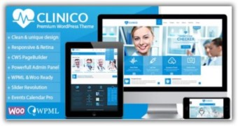 Clinico адаптивный шаблон wordpress