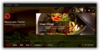 Memorable отзывчивый шаблон wordpress